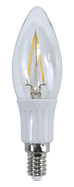 Promo LED Kronlampa E14 Klar 2W (19W)